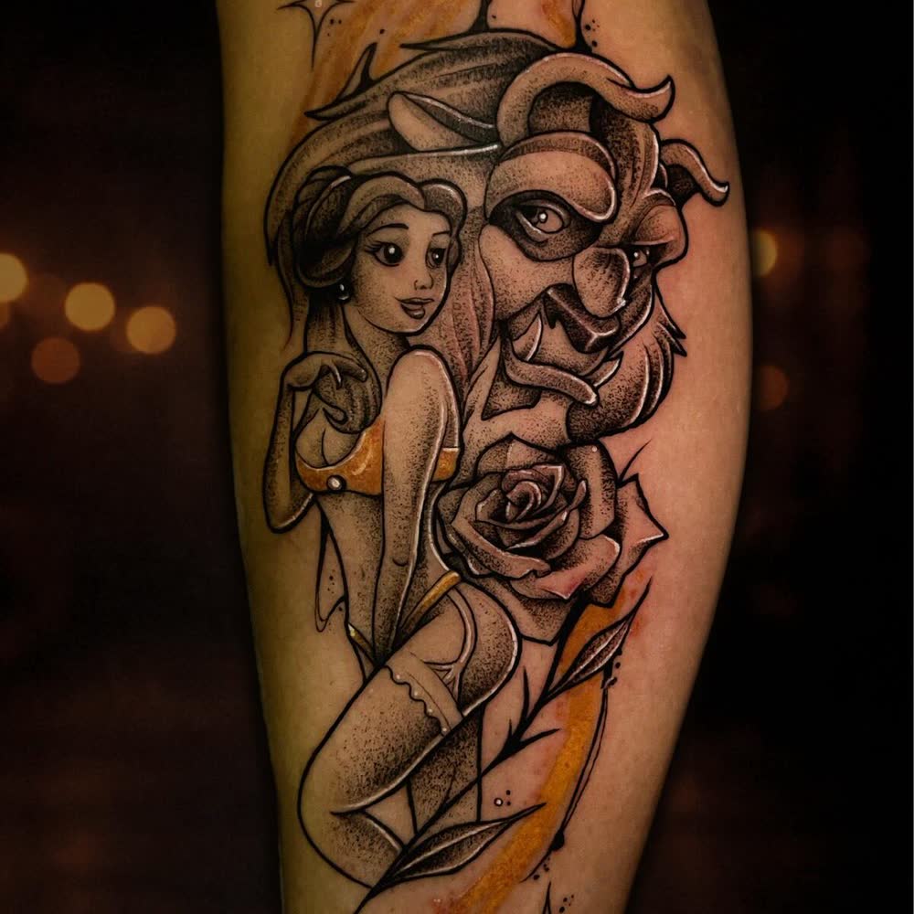 Diseño realista de David en Black Lines