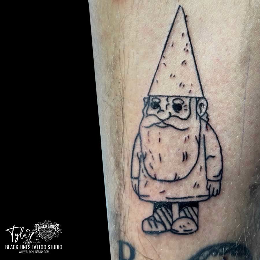 Tatuaje realizado por Tyler, aprendiz de Black Lines
